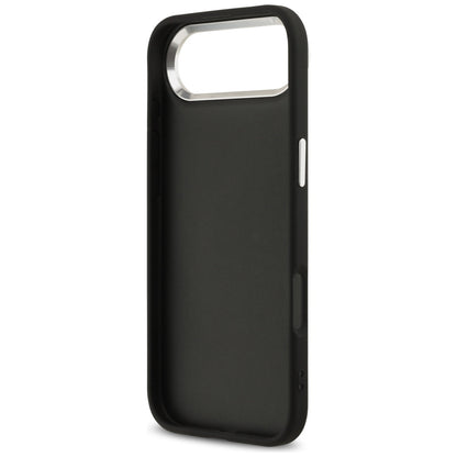 Custodia per Apple iPhone 17 Air, Guess, Big 4G Logo Classic, Nera Argentata
