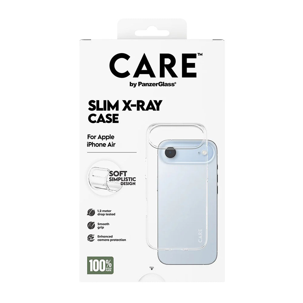 Custodia per Apple iPhone 17 Air, PanzerGlass, Care Fashionable X-ray, Trasparente