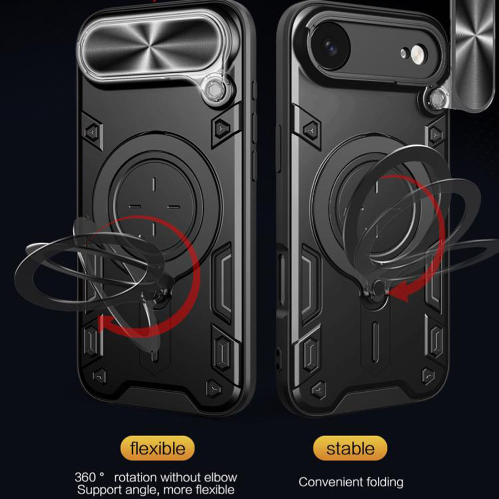 Custodia per Apple iPhone 17 Air, Techsuit, CamGuard Pro, Blu