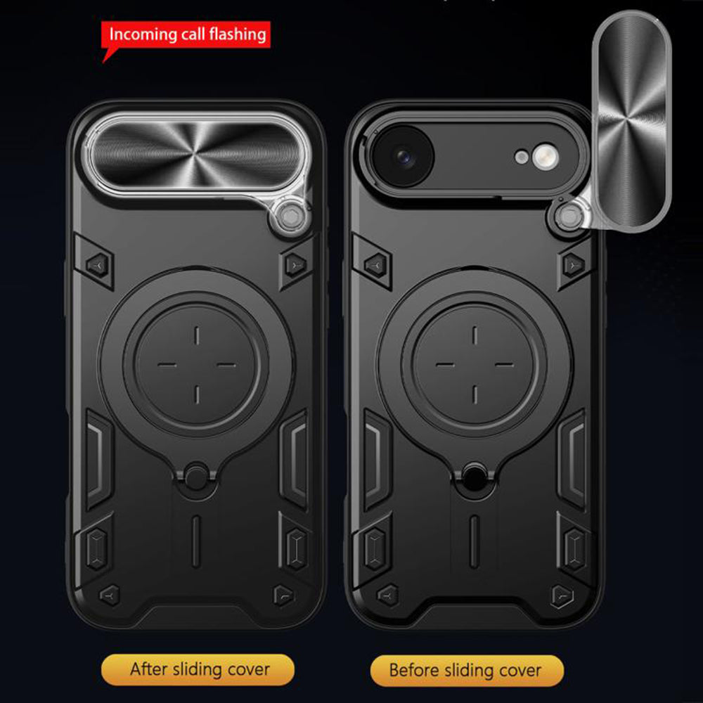 Custodia per Apple iPhone 17 Air, Techsuit, CamGuard Pro, Blu