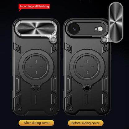 Custodia per Apple iPhone 17 Air, Techsuit, CamGuard Pro, Rosa Dorato