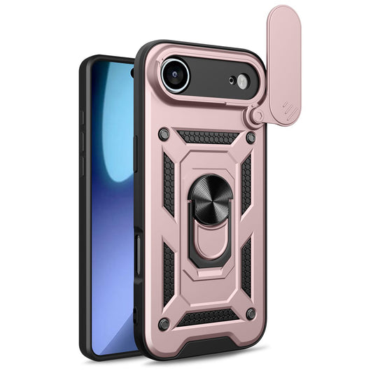 Custodia per Apple iPhone 17 Air, Techsuit, CamShield, Rosa