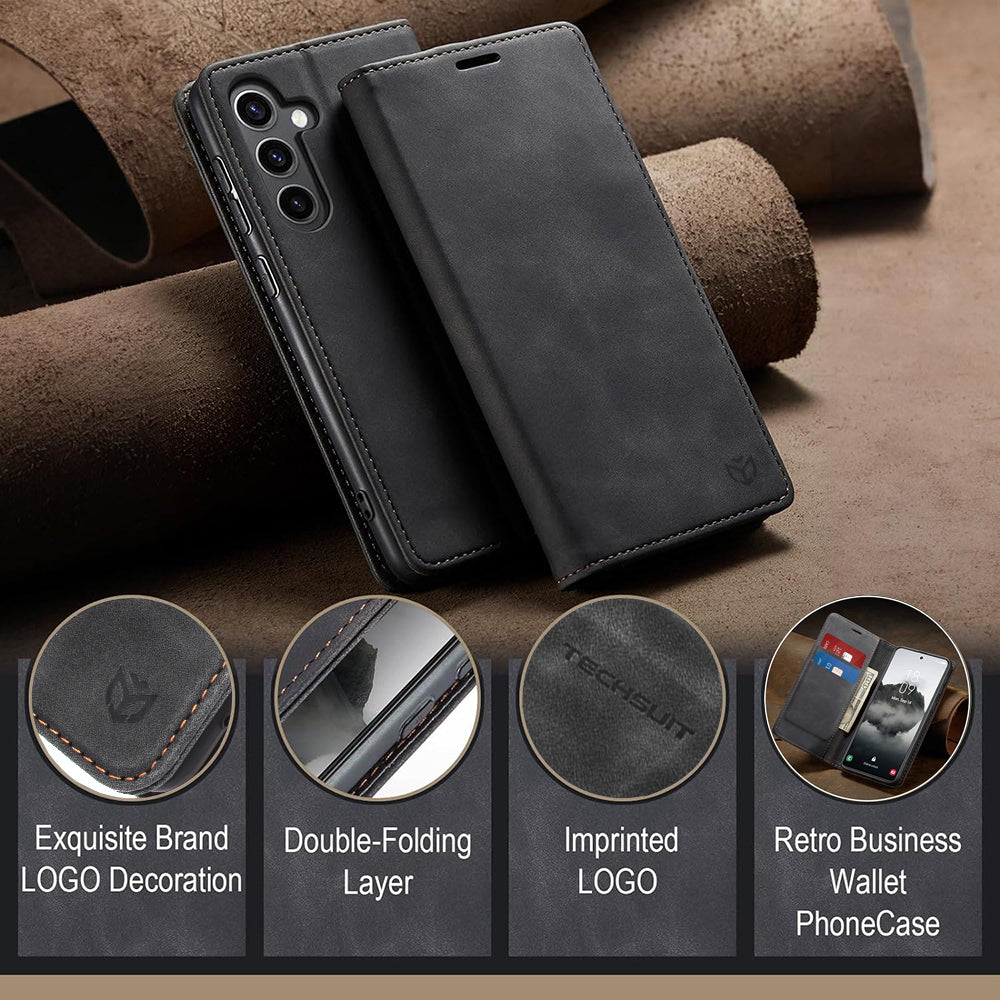 Custodia per Apple iPhone 17 Air, Techsuit, Confy, Nera