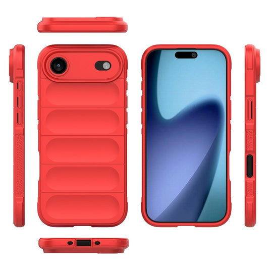 Custodia per Apple iPhone 17 Air, Techsuit, Magic Shield, Rossa