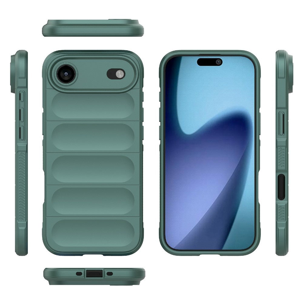 Custodia per Apple iPhone 17 Air, Techsuit, Magic Shield, Verde