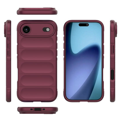 Custodia per Apple iPhone 17 Air, Techsuit, Magic Shield, Bordeaux