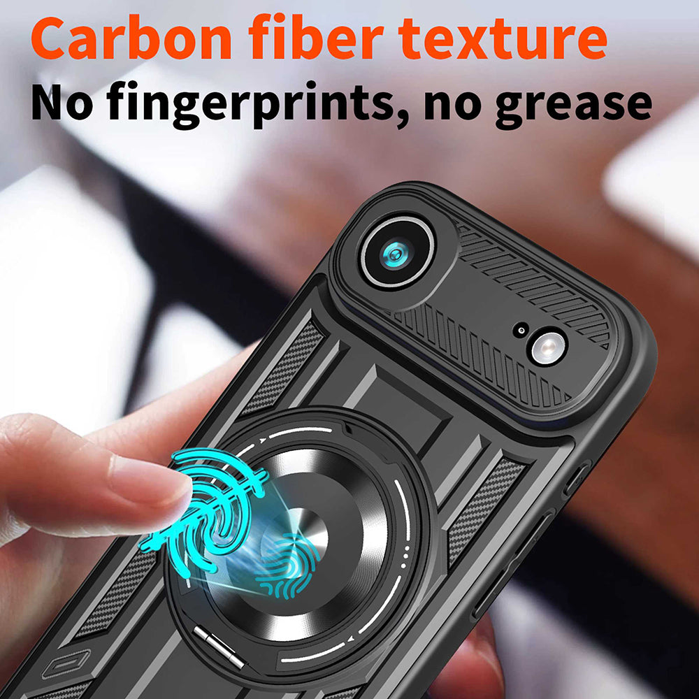Custodia per Apple iPhone 17 Air, Techsuit, RuggedCam, Blu