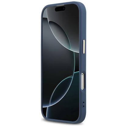 Custodia per Apple iPhone 17, Guess, Big 4G Logo Classic, Blu Dorato