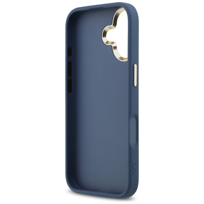 Custodia per Apple iPhone 17, Guess, Big 4G Logo Classic, Blu Dorato