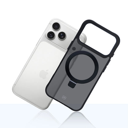 Custodia per Apple iPhone 17 Pro, 3MK, Smoke MagStand, Nera