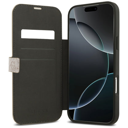 Custodia per Apple iPhone 17 Pro, Guess, 4G Metal Logo, Rosa