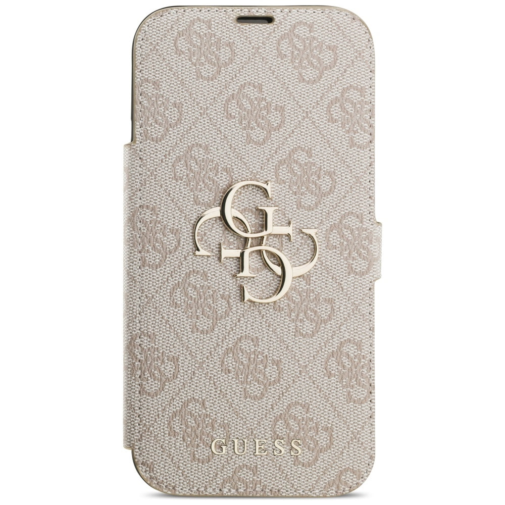 Custodia per Apple iPhone 17 Pro, Guess, 4G Metal Logo, Rosa