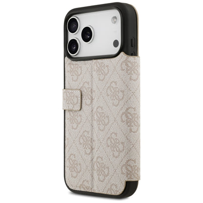 Custodia per Apple iPhone 17 Pro, Guess, 4G Metal Logo, Rosa