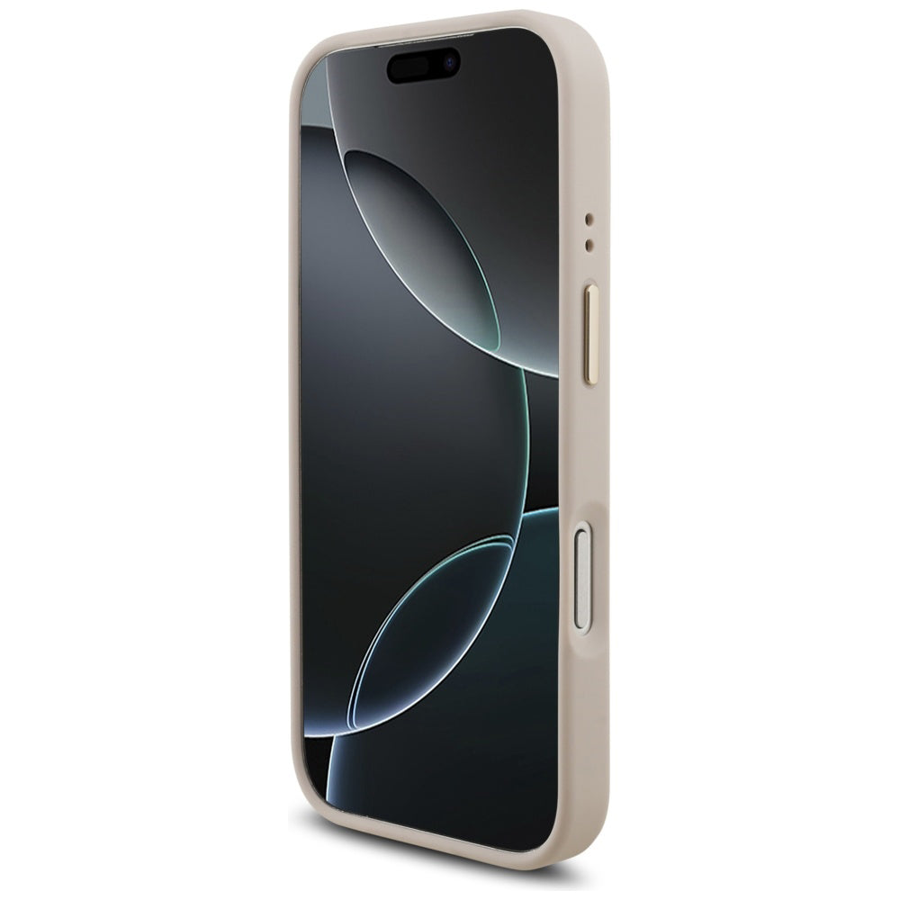 Custodia per Apple iPhone 17 Pro, Guess, Big 4G Logo Classic, Rosa Dorato