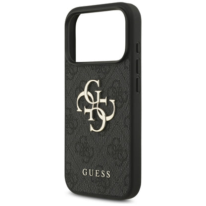 Custodia per Apple iPhone 17 Pro Max, Guess, 4G Big Logo, Nera