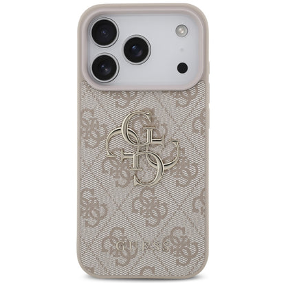 Custodia per Apple iPhone 17 Pro Max, Guess, 4G Big Logo, Rosa