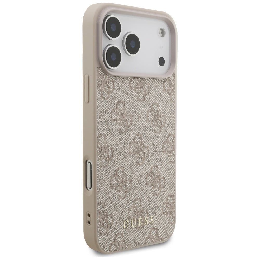 Custodia per Apple iPhone 17 Pro Max, Guess, 4G Classic, Rosa