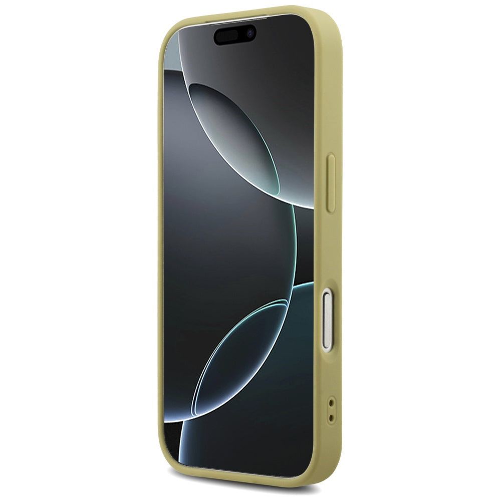 Custodia per Apple iPhone 17 Pro Max, Guess, Fixed Glitter Big 4G, Dorata