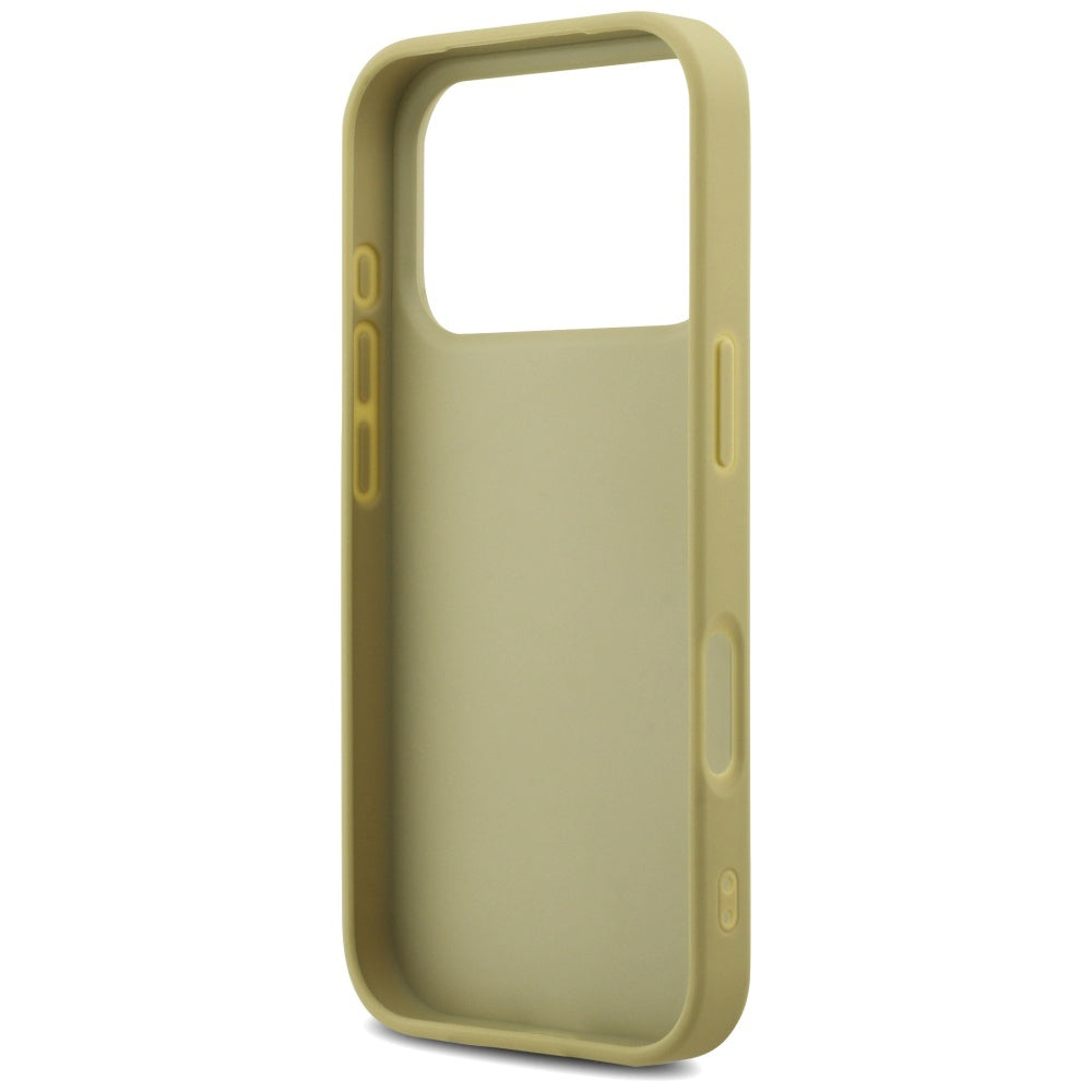 Custodia per Apple iPhone 17 Pro Max, Guess, Fixed Glitter Big 4G, Dorata