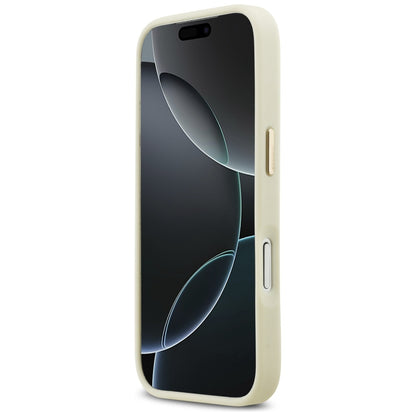 Custodia per Apple iPhone 17 Pro Max, Karl Lagerfeld, Script Logo, Beige