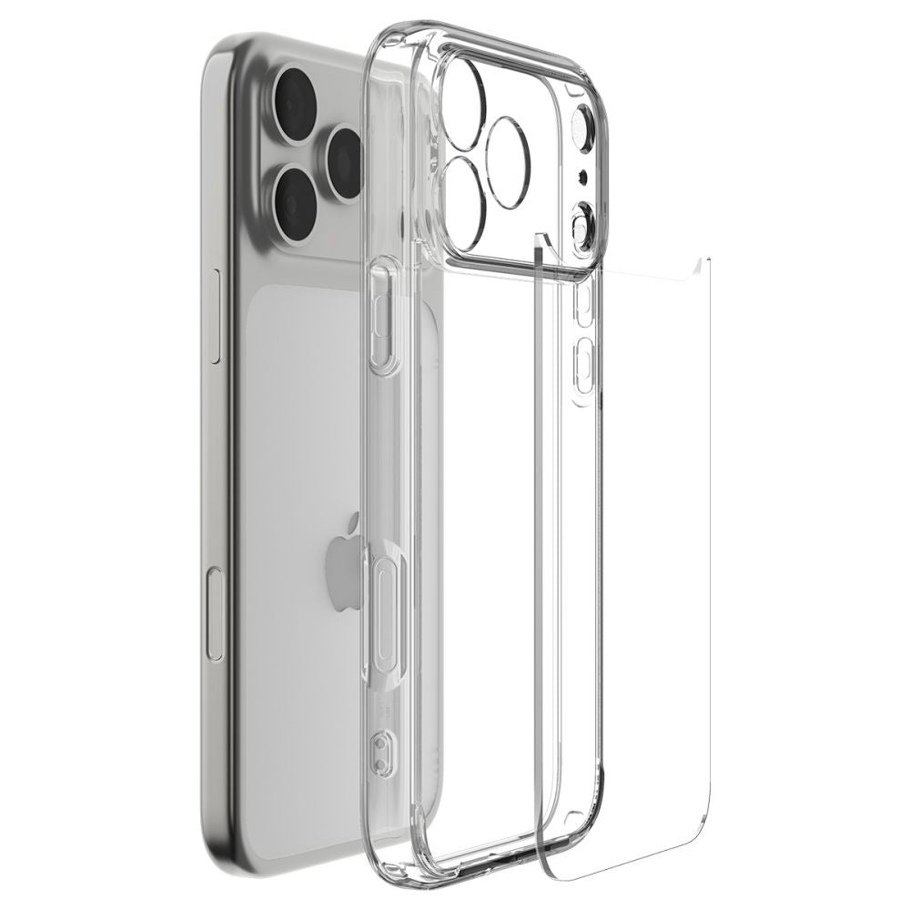 Custodia per Apple iPhone 17 Pro Max, Spigen, Ultra Hybrid, Trasparente