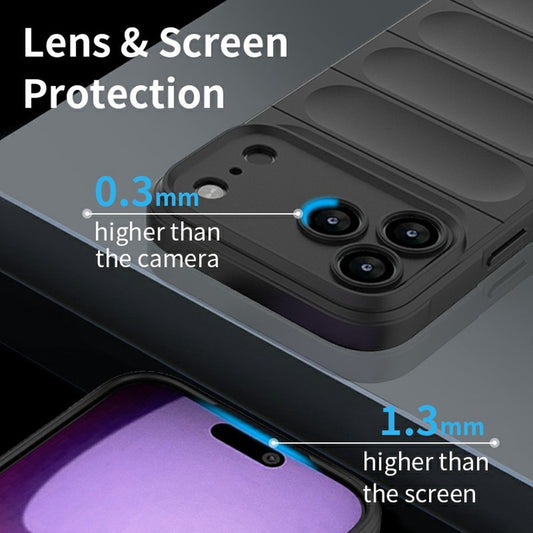 Custodia per Apple iPhone 17 Pro Max, Techsuit, Magic Shield, Nera