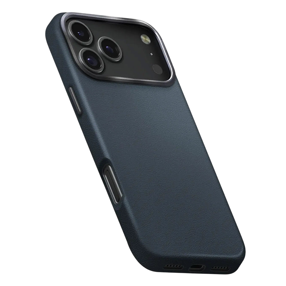 Custodia per Apple iPhone 17 Pro Max, UNIQ, Lyden Leatherette, Blu