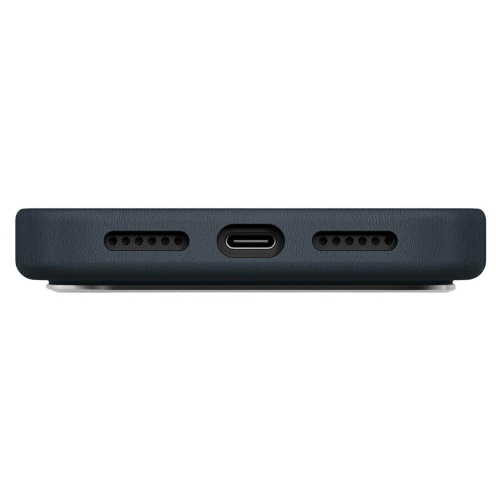 Custodia per Apple iPhone 17 Pro Max, UNIQ, Lyden Leatherette, Blu