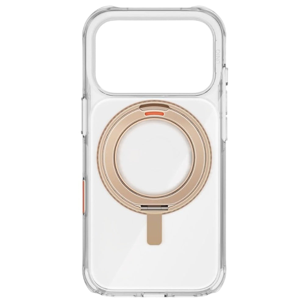 Custodia per Apple iPhone 17 Pro Max, UNIQ, Swivix, Dorata