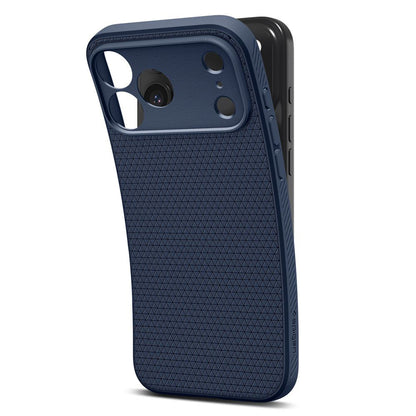 Custodia per Apple iPhone 17 Pro, Spigen, Liquid Air, Blu Navy