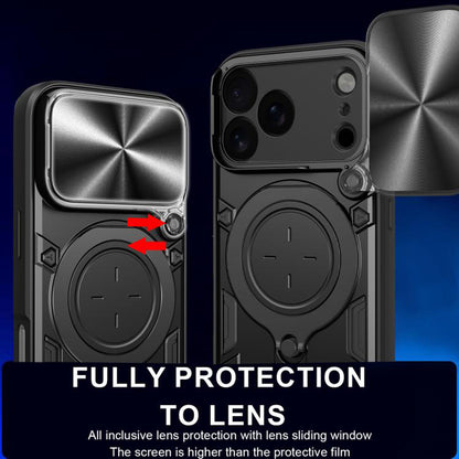 Custodia per Apple iPhone 17 Pro, Techsuit, CamGuard Pro, Nera