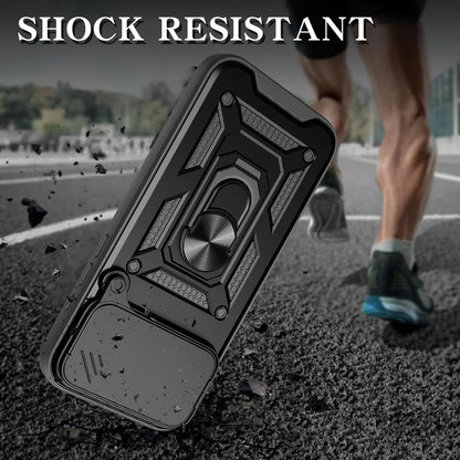 Custodia per Apple iPhone 17 Pro, Techsuit, CamShield, Nera