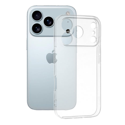 Custodia per Apple iPhone 17 Pro, Techsuit, Clear, Trasparente