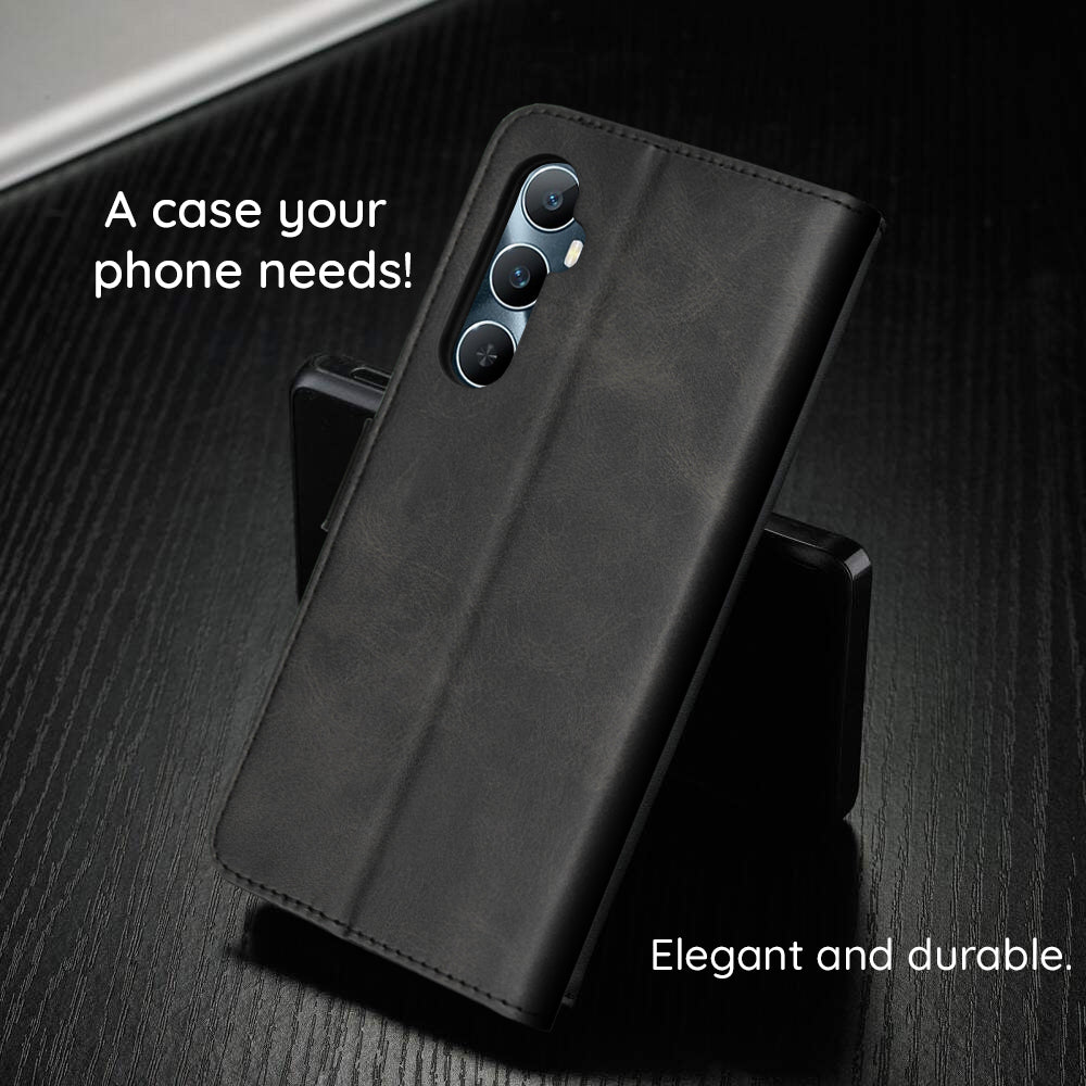 Custodia per Apple iPhone 17 Pro, Techsuit, Diary Book, Nera
