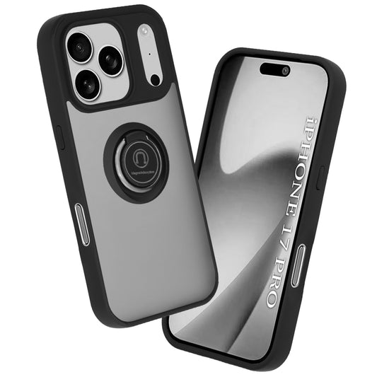 Custodia per Apple iPhone 17 Pro, Techsuit, Glinth, Nera