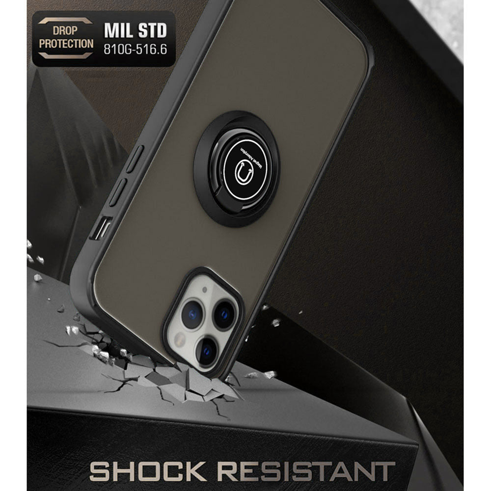 Custodia per Apple iPhone 17 Pro, Techsuit, Glinth, Nera