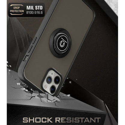 Custodia per Apple iPhone 17 Pro, Techsuit, Glinth, Nera