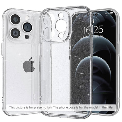 Custodia per Apple iPhone 17 Pro, Techsuit, SparkleSkin, Trasparente