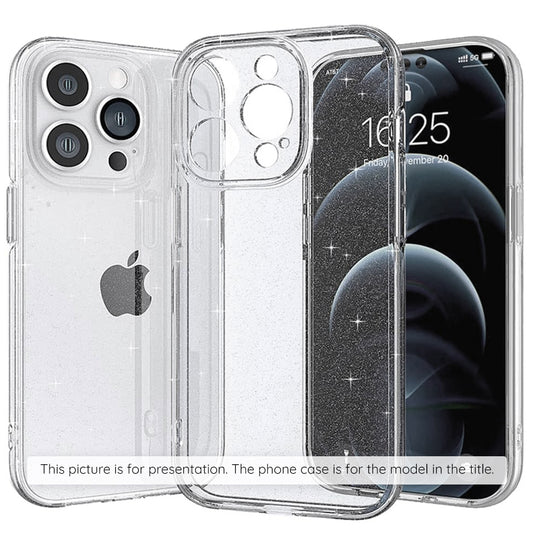 Custodia per Apple iPhone 17 Pro, Techsuit, SparkleSkin, Trasparente