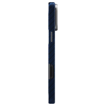 Custodia MagSafe per Apple iPhone 17 Pro, UNIQ, Keva MagClick, Blu navy