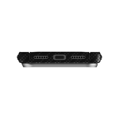 Custodia MagSafe per Apple iPhone 17 Pro, UNIQ, Keva MagClick, Grigio Scuro