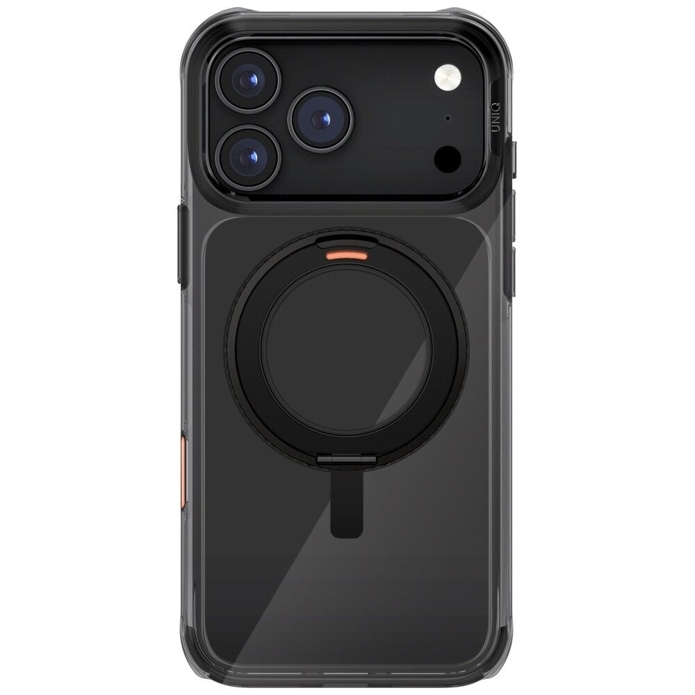 Custodia per Apple iPhone 17 Pro, UNIQ, Swivix, Nera