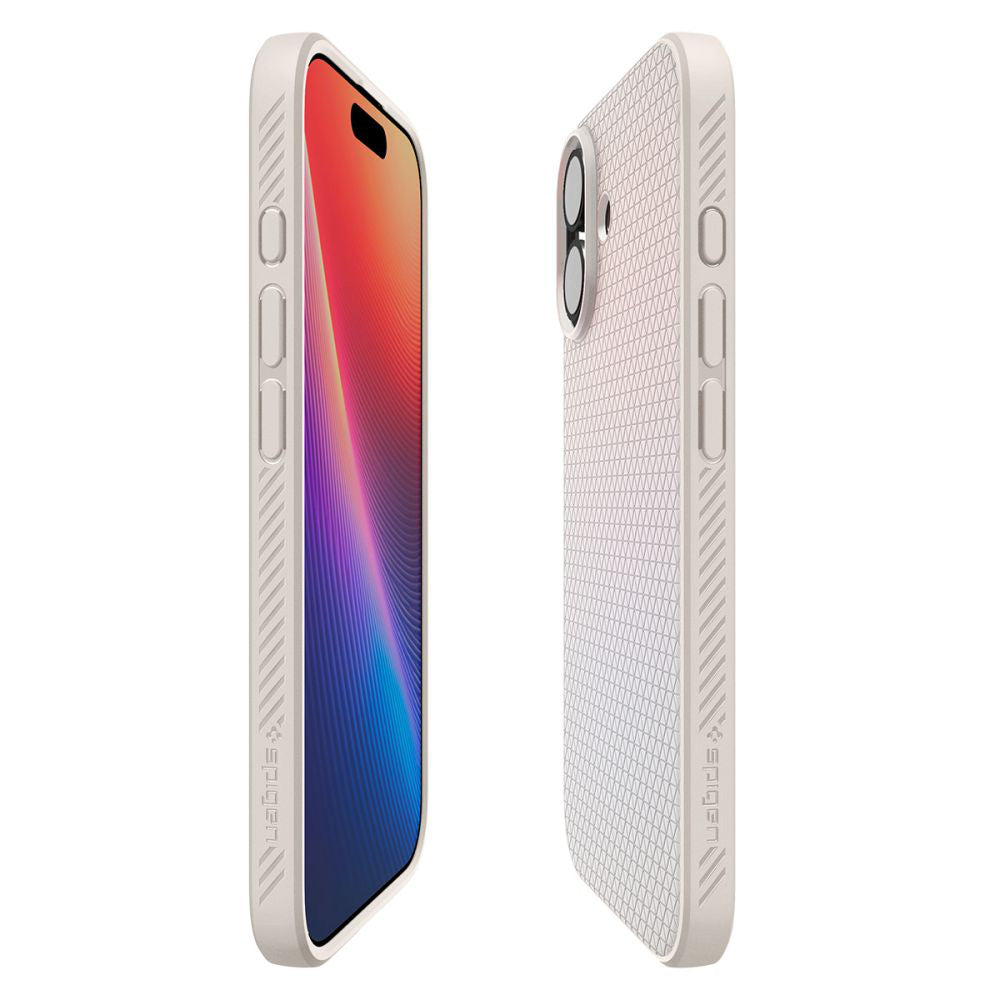 Custodia per Apple iPhone 17, Spigen, Liquid Air, Beige