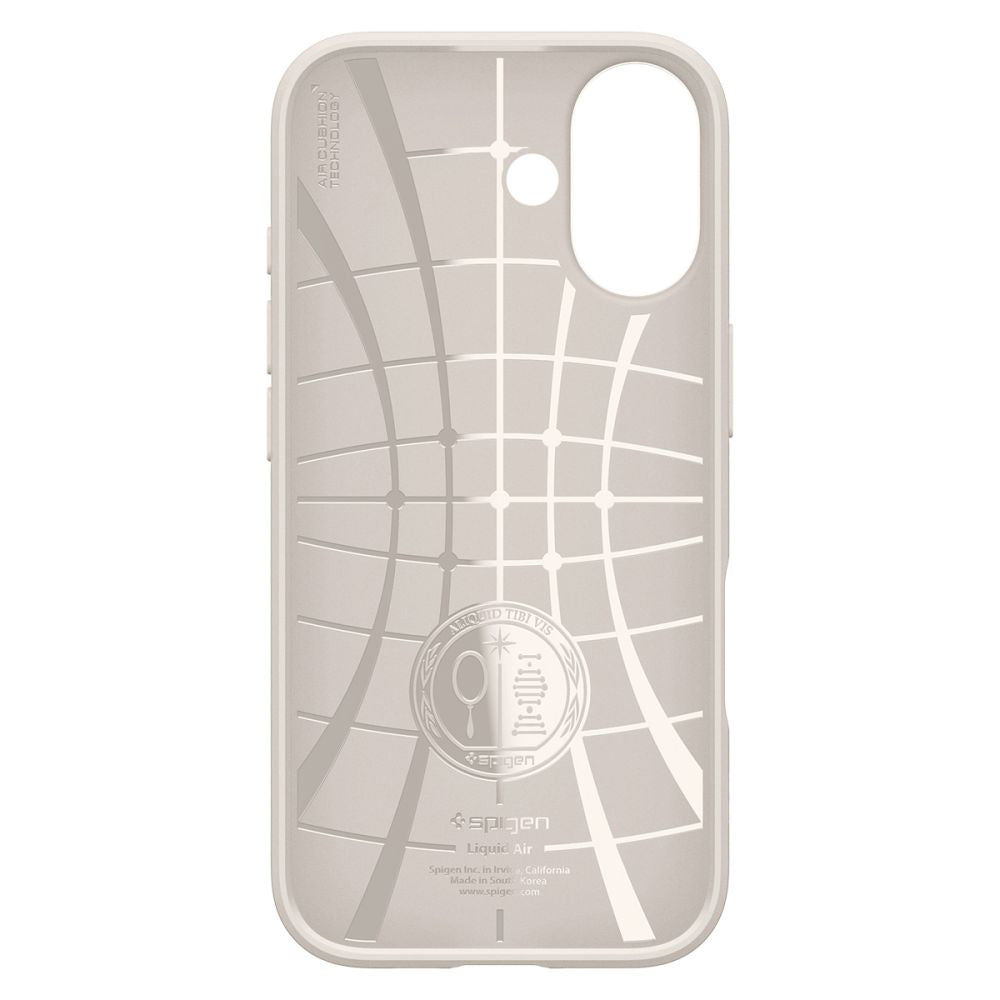Custodia per Apple iPhone 17, Spigen, Liquid Air, Beige