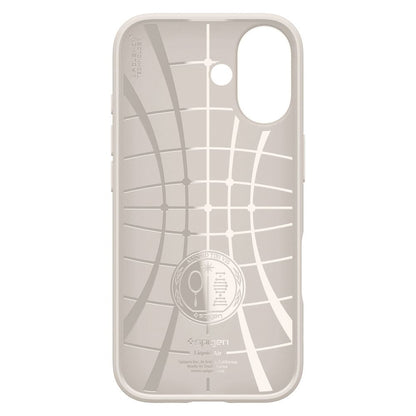 Custodia per Apple iPhone 17, Spigen, Liquid Air, Beige