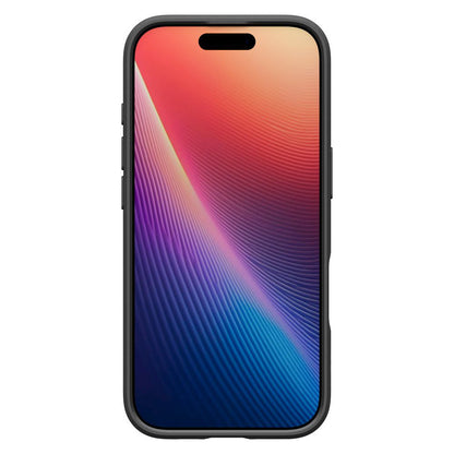 Custodia per Apple iPhone 17, Spigen, Liquid Air, Nero Opaco