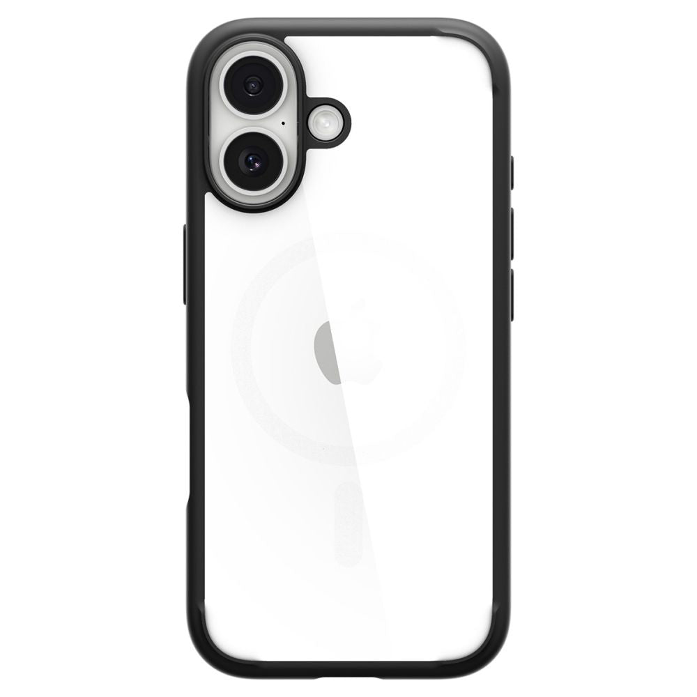 Custodia per Apple iPhone 17, Spigen, Ultra Hybrid, Nera Opaca