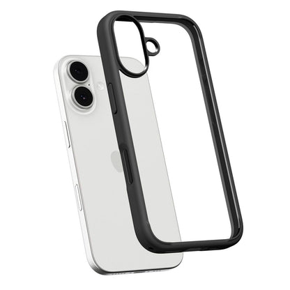 Custodia per Apple iPhone 17, Spigen, Ultra Hybrid, Nera Opaca