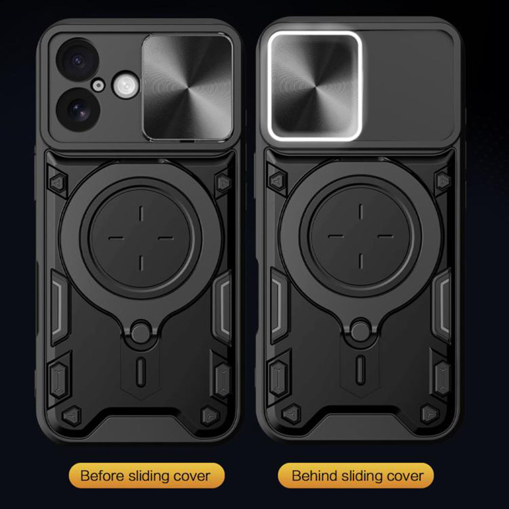 Custodia per Apple iPhone 17, Techsuit, CamGuard Pro, Rossa