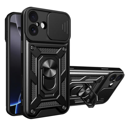 Custodia per Apple iPhone 17, Techsuit, CamShield, Nera
